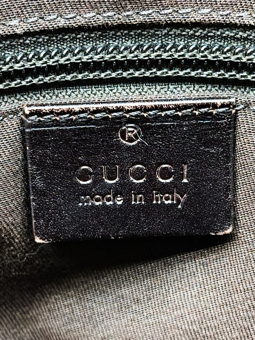 Gucci Brown GG Monogram Briefcase Handbag Top Handle - Picture 3 of 15